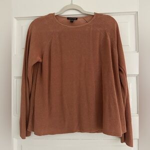 Eileen Fisher linen and cotton sweater